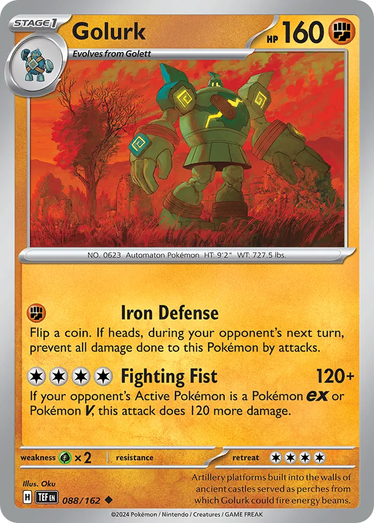 Golurk — SV05: Temporal Forces — Pokémon
