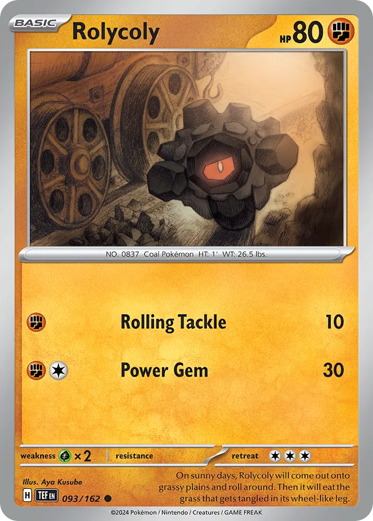 Rolycoly — SV05: Temporal Forces — Pokémon