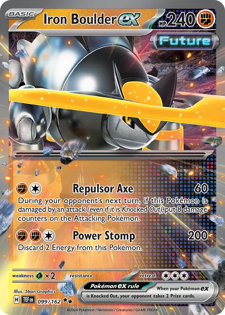 Roc-de-Fer ex — SV05: Temporal Forces — Pokémon