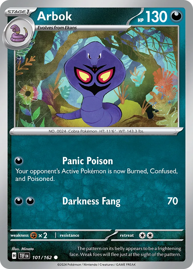 Arbok — SV05: Temporal Forces — Pokémon