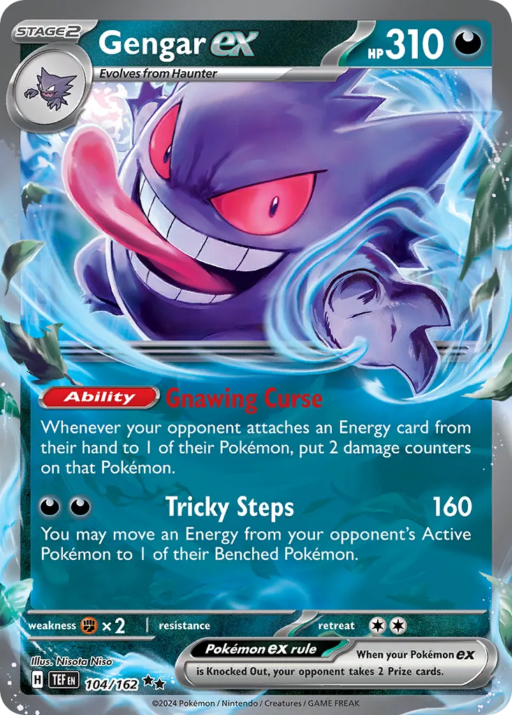 Gengar ex — SV05: Temporal Forces — Pokémon