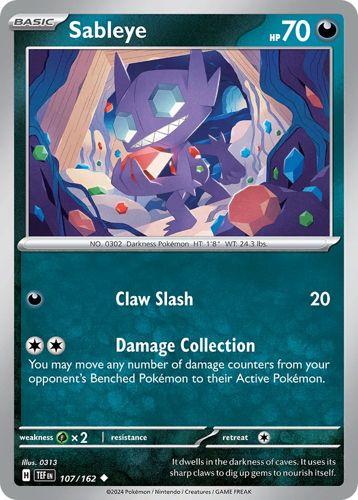 Sableye — SV05: Temporal Forces — Pokemon