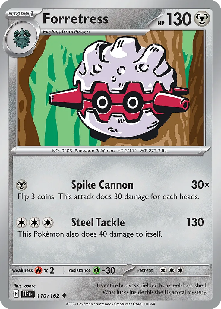 Foretress — SV05: Temporal Forces — Pokémon