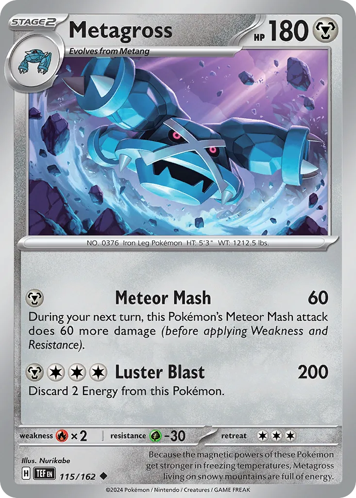 Metagross — SV05: Temporal Forces — Pokémon