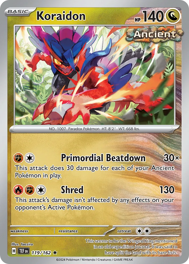 Koraidon — SV05: Temporal Forces — Pokémon
