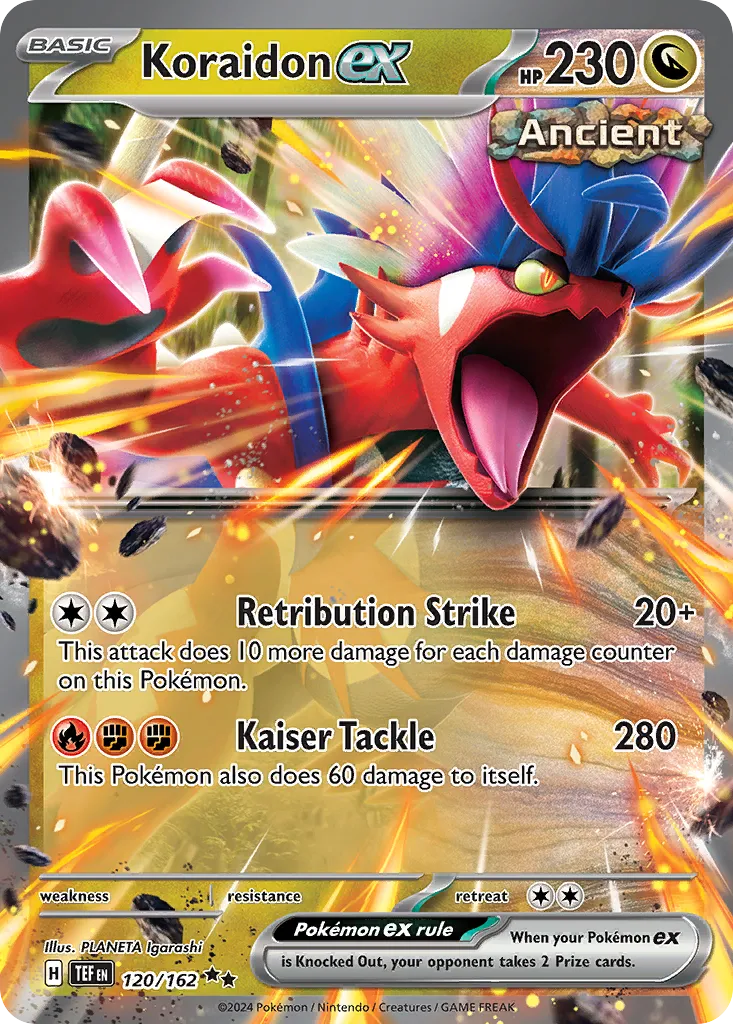 Koraidon ex — SV05: Temporal Forces — Pokémon