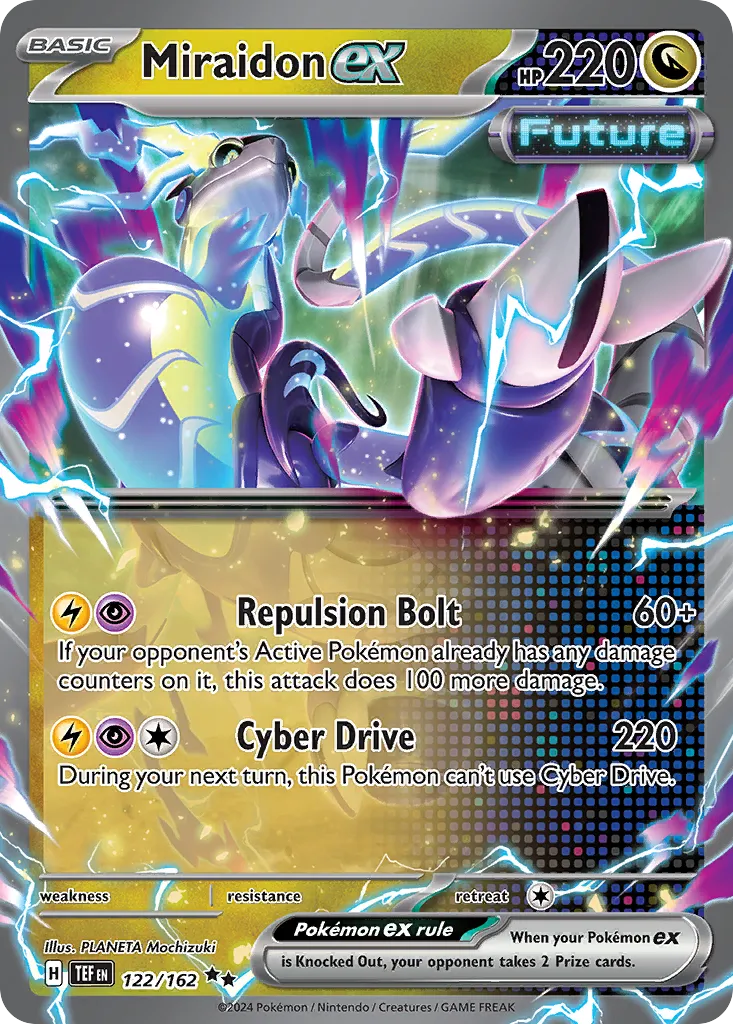 Miraidon ex — SV05: Temporal Forces — Pokémon