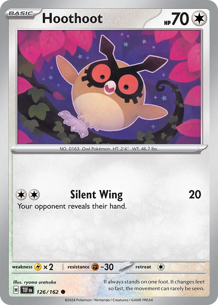 Hoothoot — SV05: Temporal Forces — Pokémon