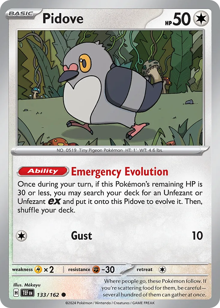 Pidove — SV05: Temporal Forces — Pokémon