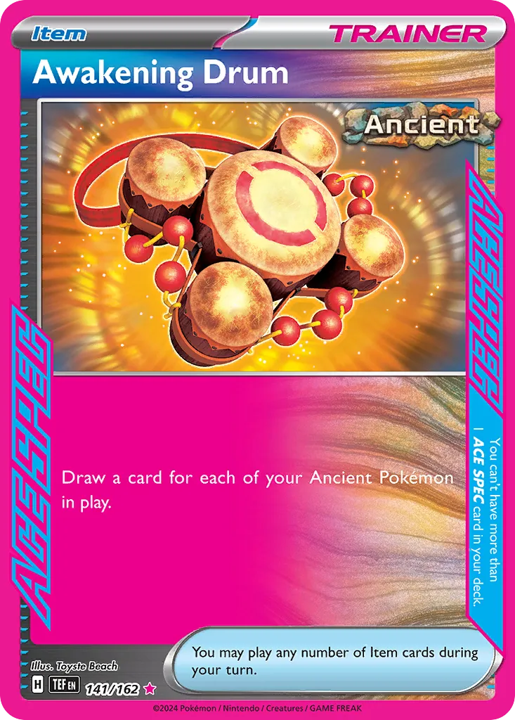 Awakening Drum — SV05: Temporal Forces — Pokémon