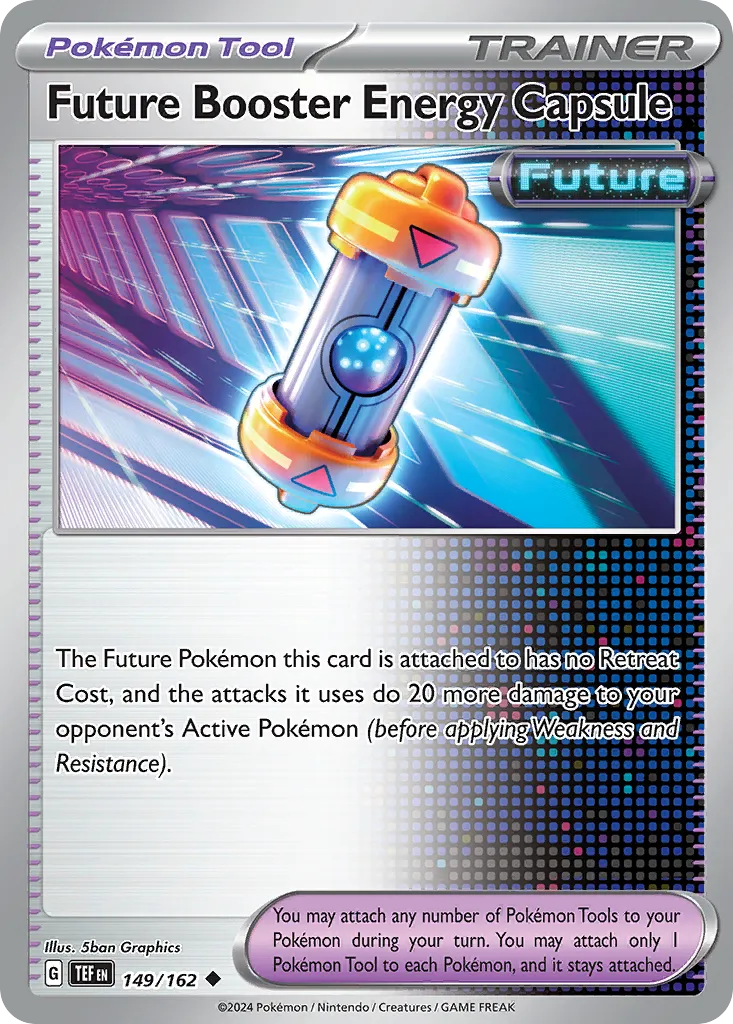 Capsule Énergie Booster Temps Futur — SV05: Temporal Forces — Pokémon