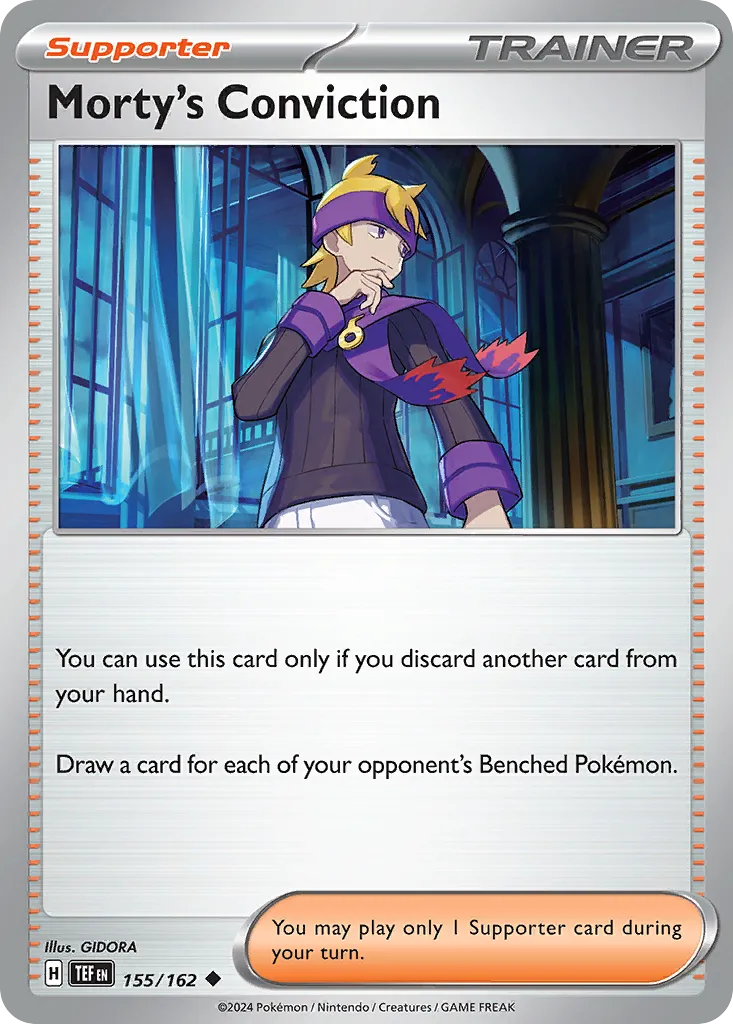 Conviction de Mortimer — SV05: Temporal Forces — Pokémon