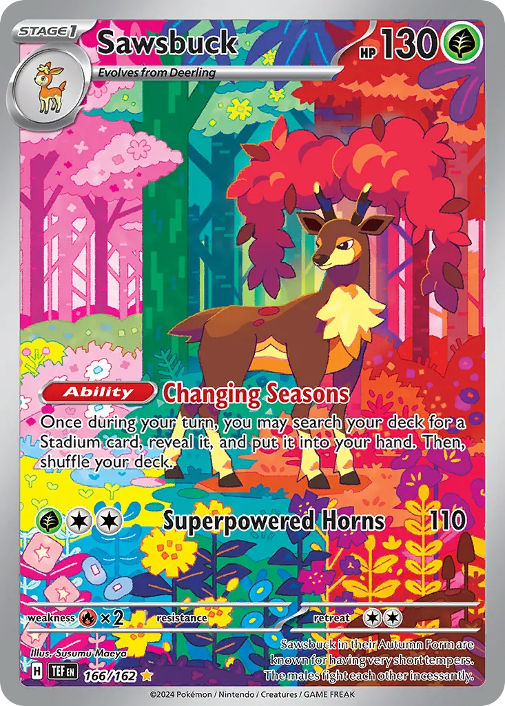 Sawsbuck — SV05: Temporal Forces — Pokémon