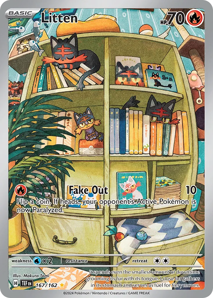 Litten — SV05: Temporal Forces — Pokémon