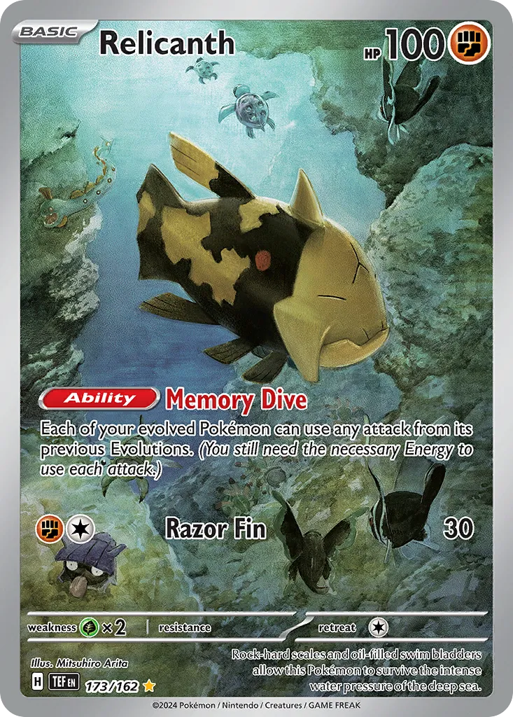 Relicanth — SV05: Temporal Forces — Pokémon