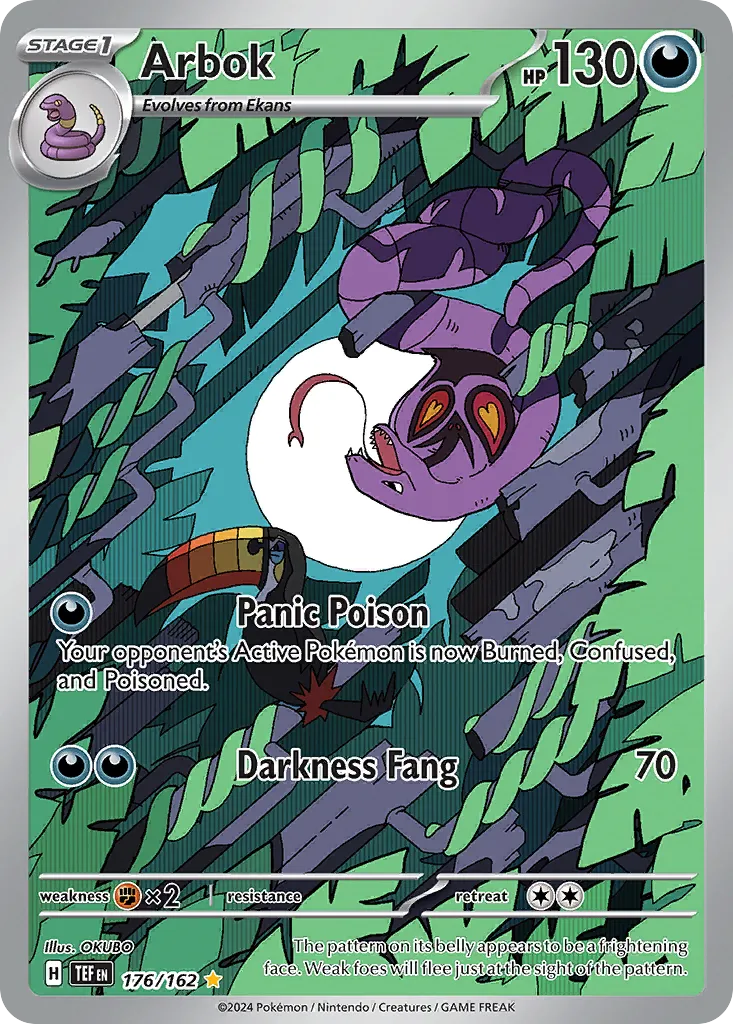 Arbok — SV05: Temporal Forces — Pokémon