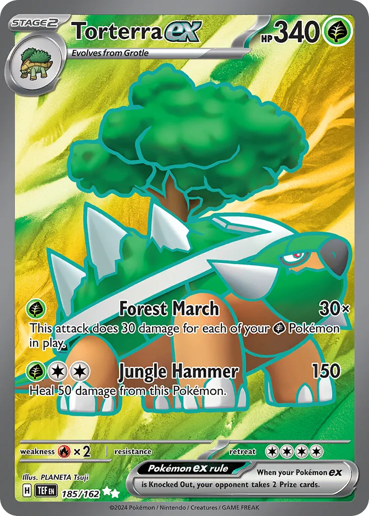 Torterra ex — SV05: Temporal Forces — Pokémon