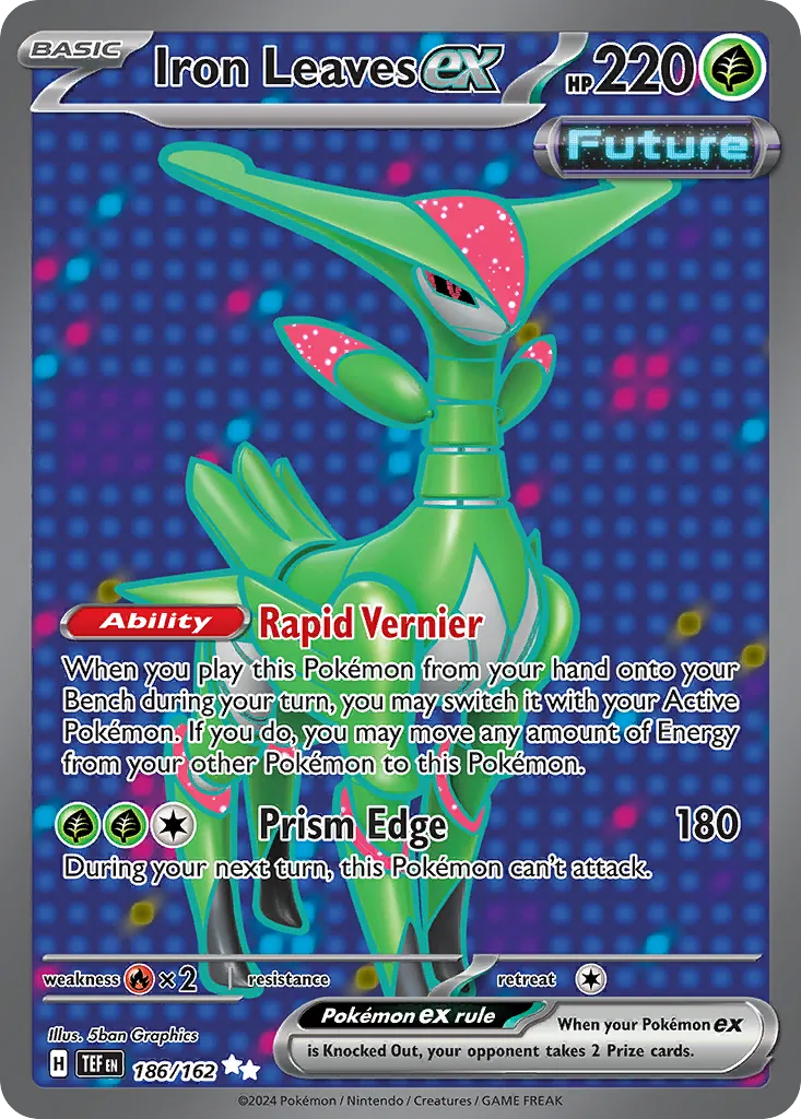 Iron Leaves ex — SV05: Temporal Forces — Pokémon