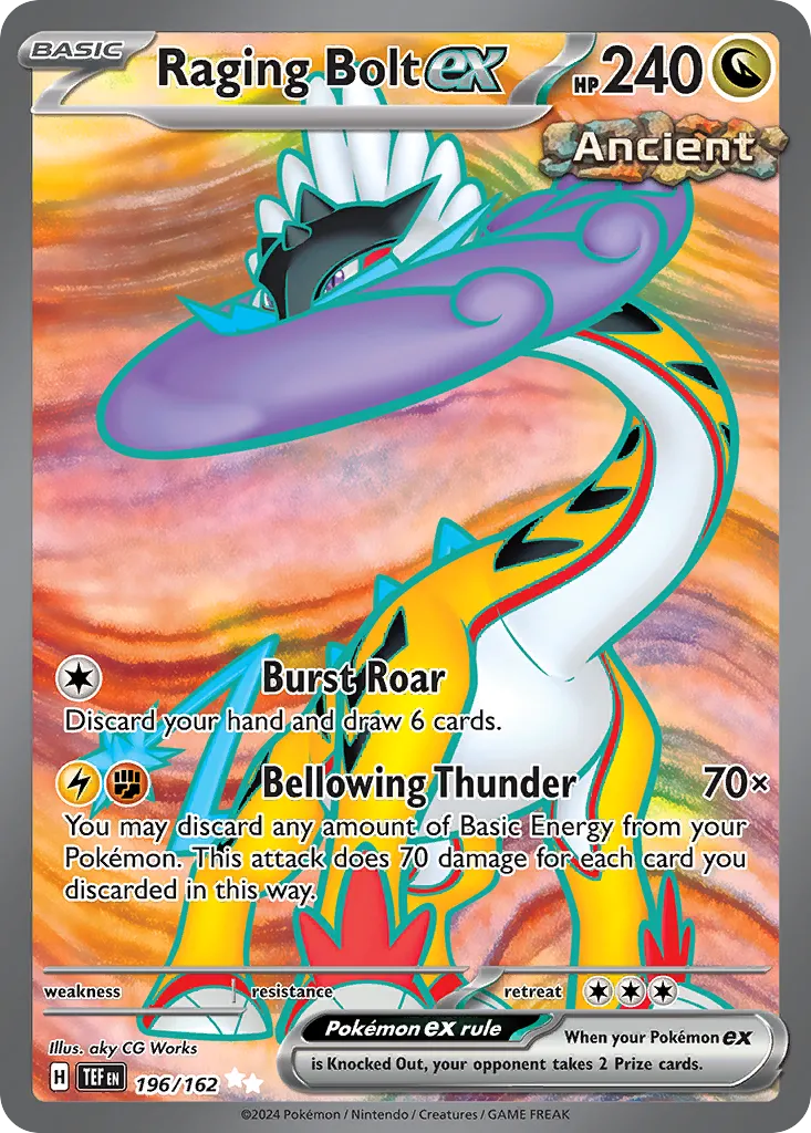 Raging Bolt ex — SV05: Temporal Forces — Pokémon