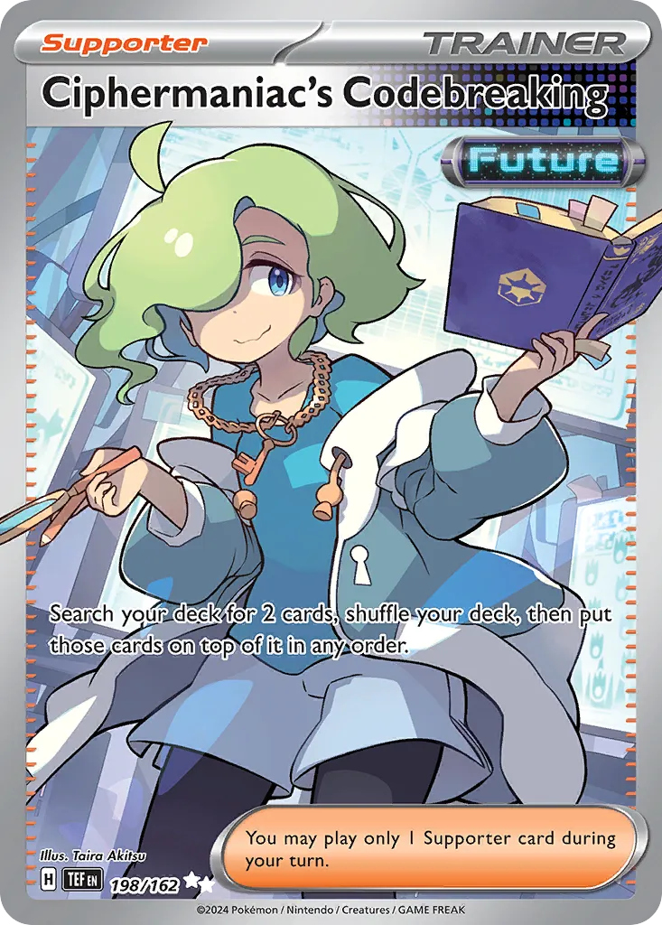 Décodage de Décryptomane — SV05: Temporal Forces — Pokemon