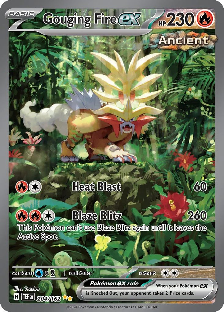 Feu-Perçant ex — SV05: Temporal Forces — Pokémon
