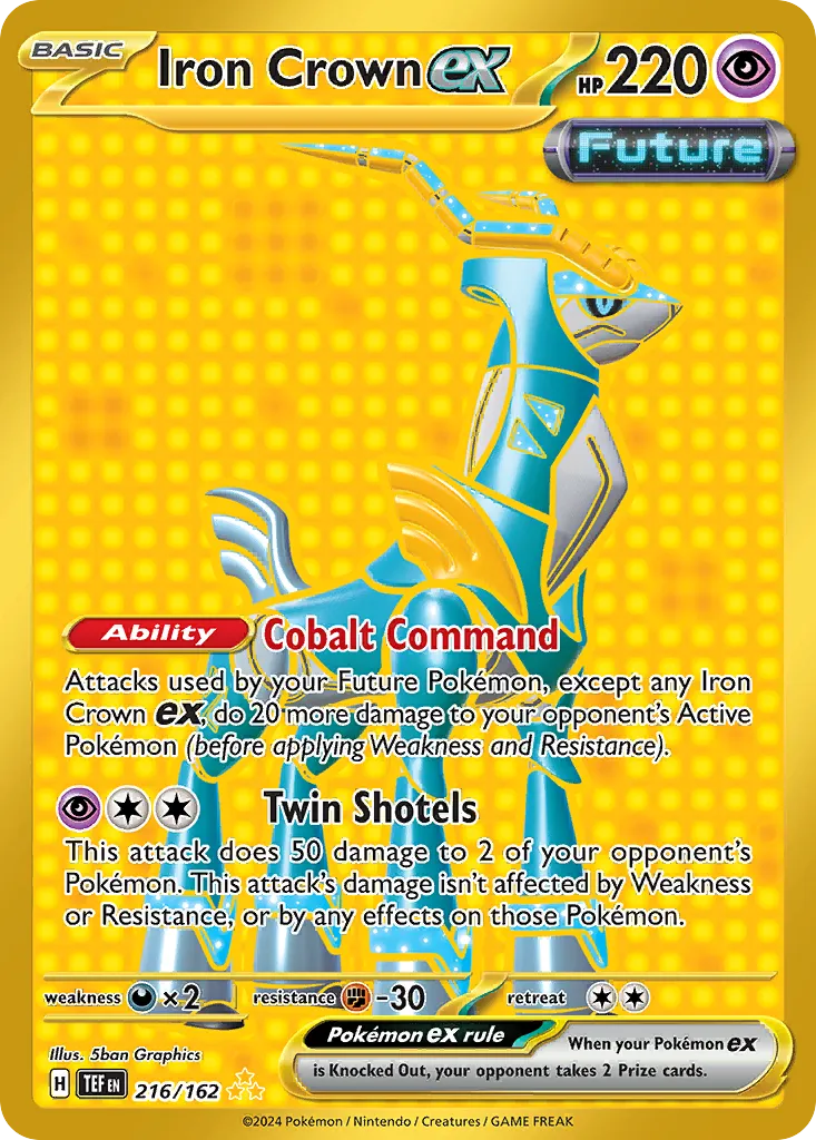Chef-de-Fer ex — SV05: Temporal Forces — Pokemon