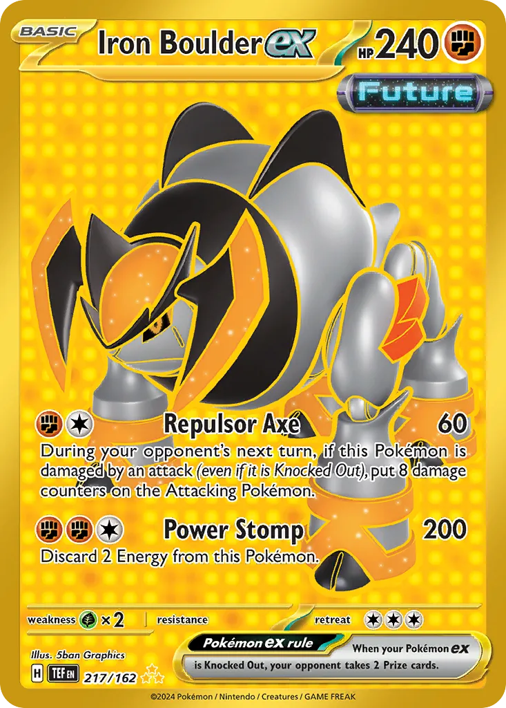 Roc-de-Fer ex — SV05: Temporal Forces — Pokemon