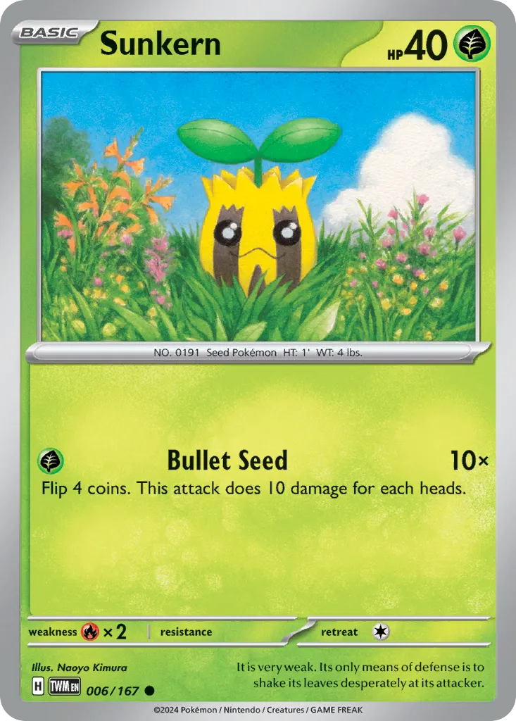 Tournegrin — SV06: Twilight Masquerade — Pokémon
