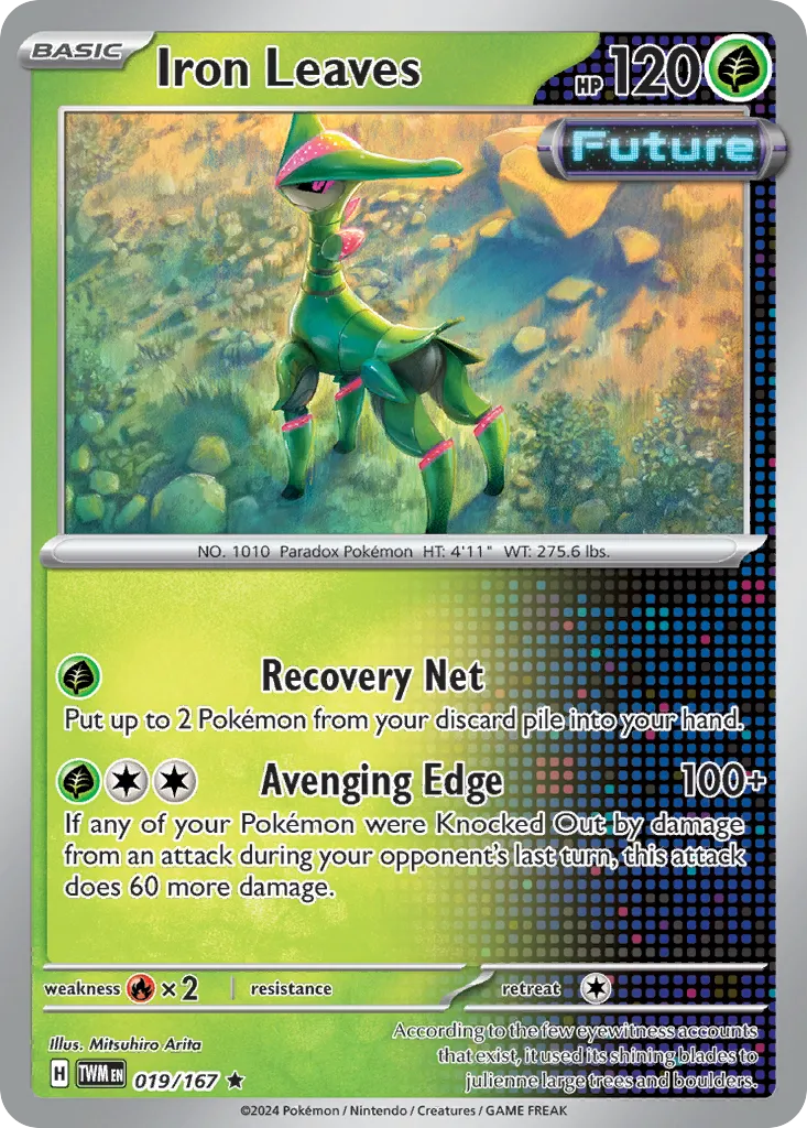 Iron Leaves — SV06: Twilight Masquerade — Pokémon