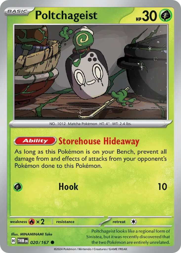 Poltchageist from SV06: Twilight Masquerade - Pokemon
