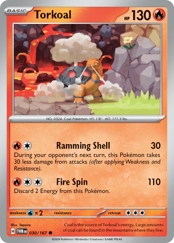 Chartor — SV06: Twilight Masquerade — Pokémon