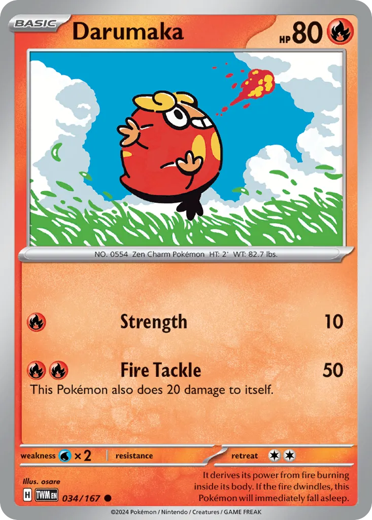 Darumarond — SV06: Twilight Masquerade — Pokémon