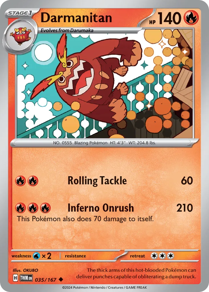 Darumacho — SV06: Twilight Masquerade — Pokémon