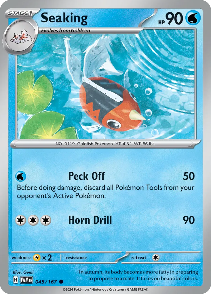 Seaking — SV06: Twilight Masquerade — Pokémon