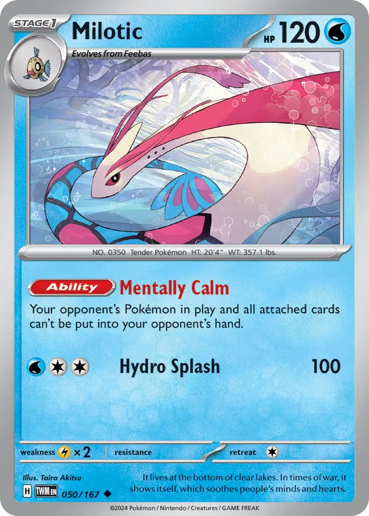 Milobellus — SV06: Twilight Masquerade — Pokémon