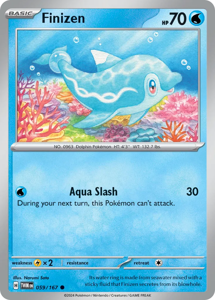 Finizen from SV06: Twilight Masquerade - Pokemon