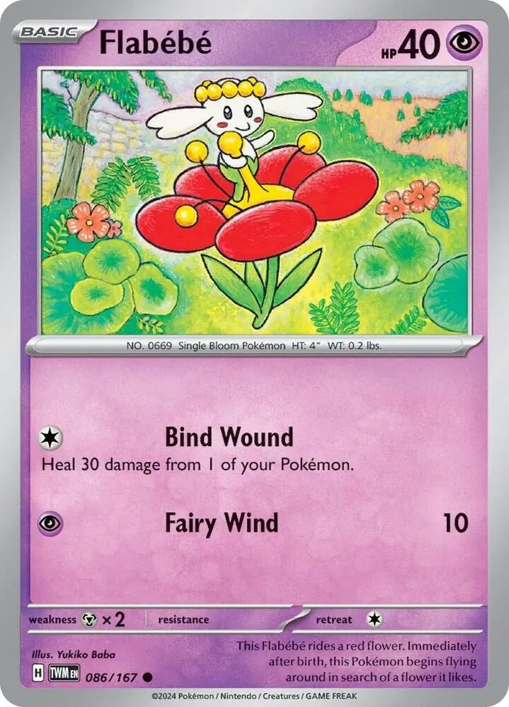 Flabébé — SV06: Twilight Masquerade — Pokémon