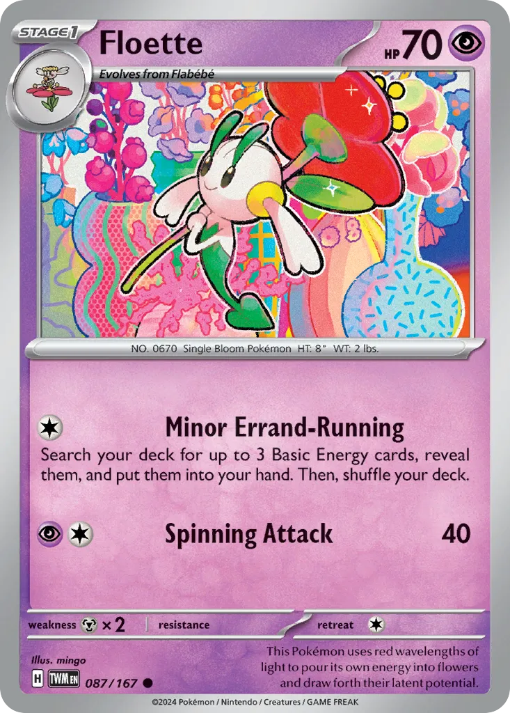 Floette — SV06: Twilight Masquerade — Pokémon