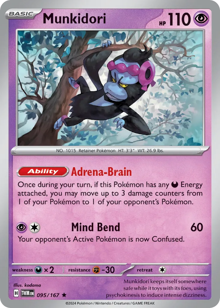 Munkidori — SV06: Twilight Masquerade — Pokémon