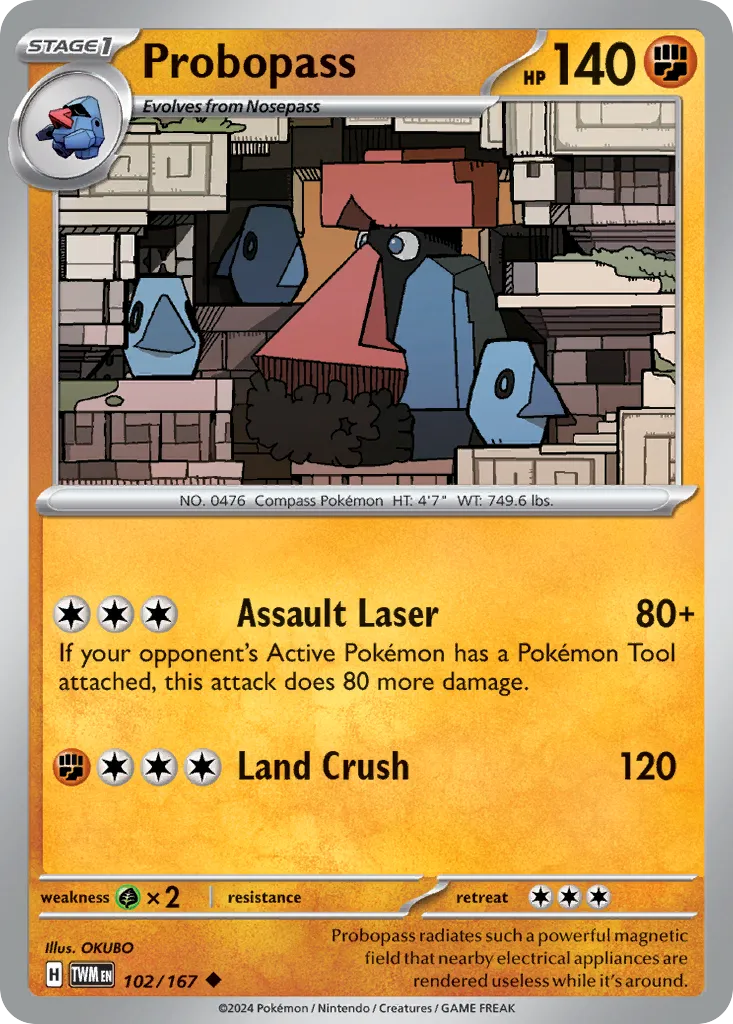 Probopass — SV06: Twilight Masquerade — Pokémon