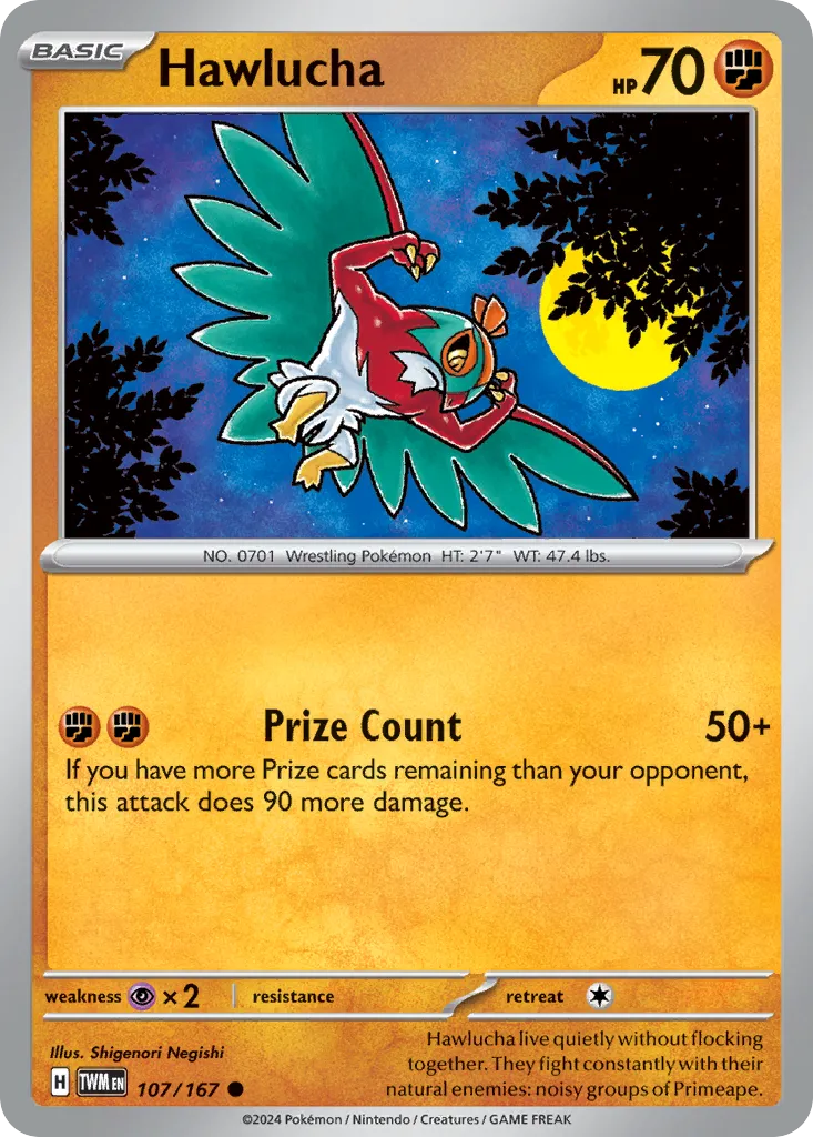 Hawlucha — SV06: Twilight Masquerade — Pokémon