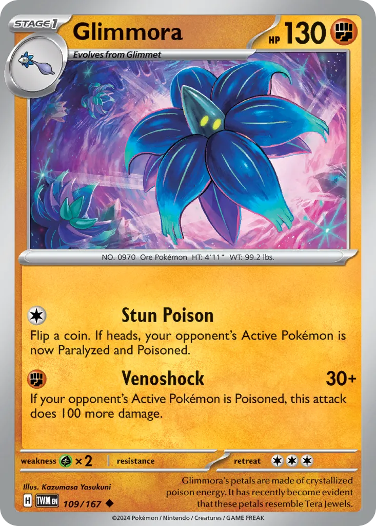 Glimmora — SV06: Twilight Masquerade — Pokémon