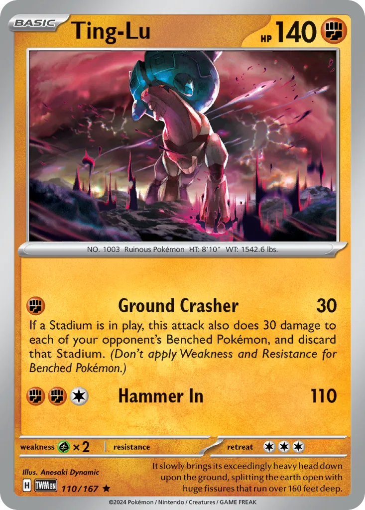 Ting-Lu — SV06: Twilight Masquerade — Pokémon