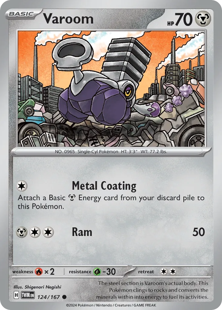 Varoom — SV06: Twilight Masquerade — Pokémon