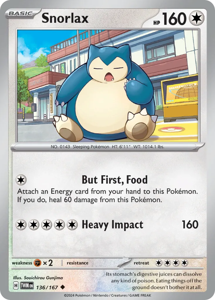 Ronflex — SV06: Twilight Masquerade — Pokémon