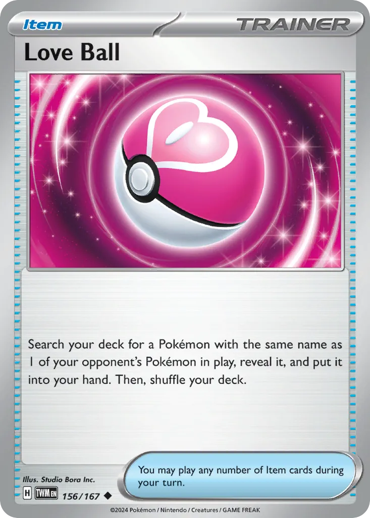 Love Ball — SV06: Twilight Masquerade — Pokémon