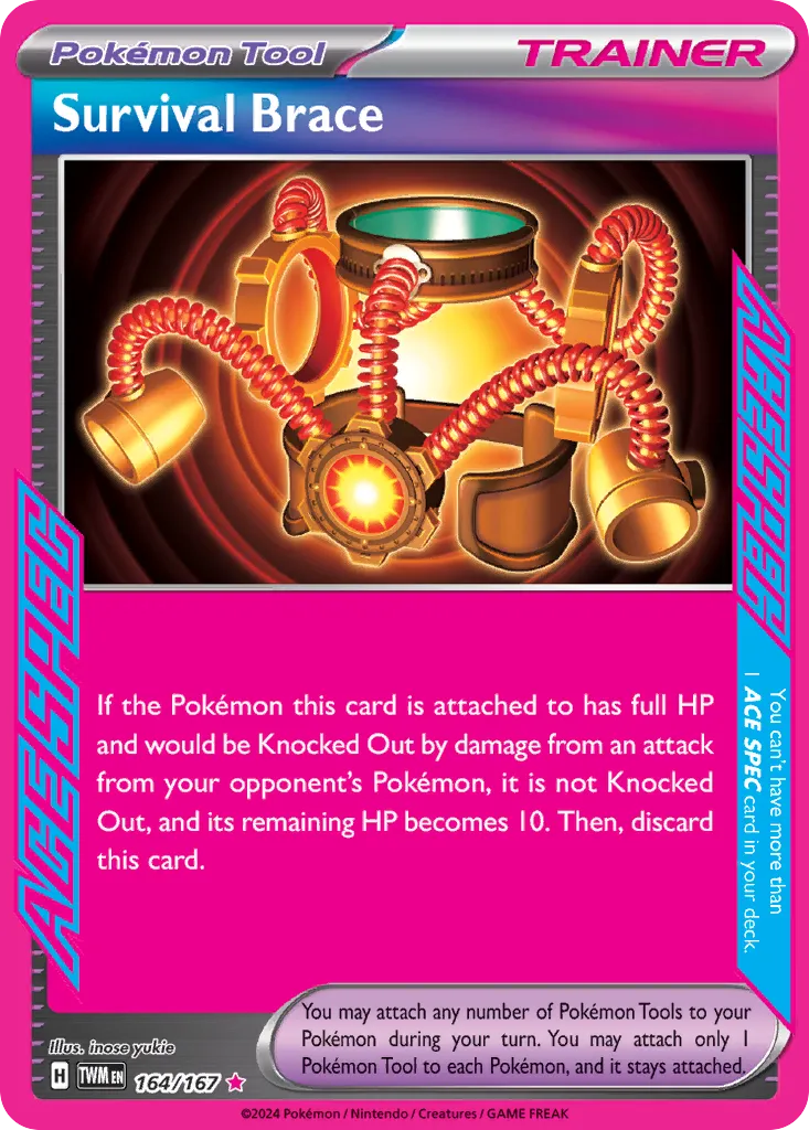 Survival Brace — SV06: Twilight Masquerade — Pokémon