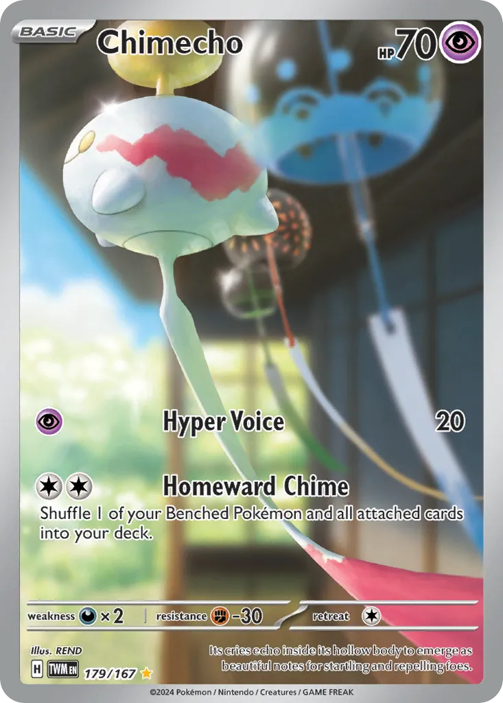 Chimecho — SV06: Twilight Masquerade — Pokémon