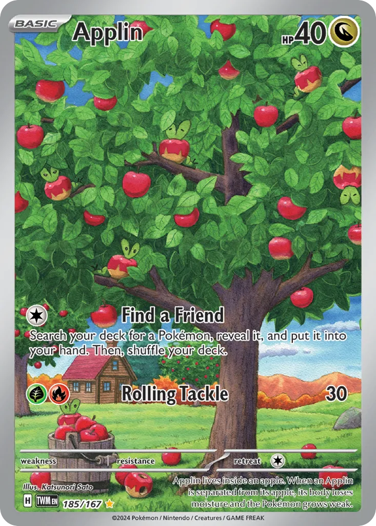 Applin — SV06: Twilight Masquerade — Pokémon