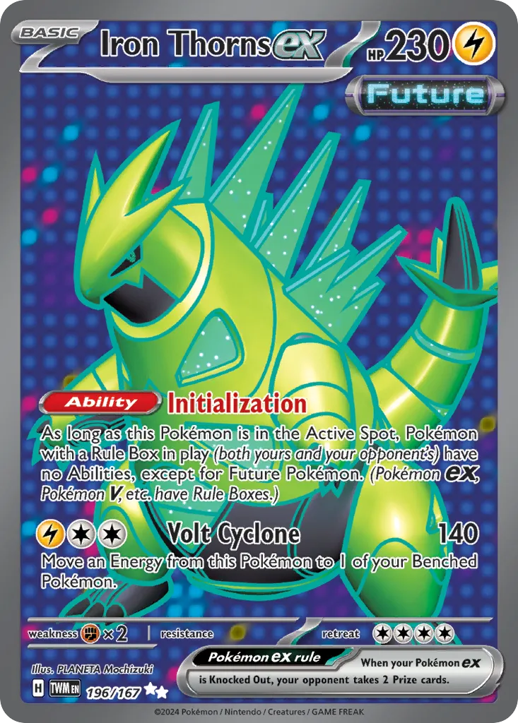 Iron Thorns ex — SV06: Twilight Masquerade — Pokémon